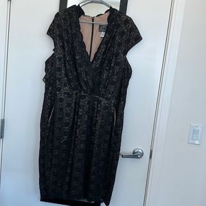 Alex Evenings little black dress size 24W